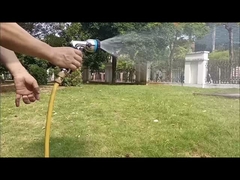 Laveuse à pression basse à tuyau de jardin métallique à 8 modes avec commande avant du déclencheur