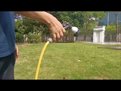 Bec de tuyau d'arrosage en métal 8-Pattern avec le contrôle d'Arrière-déclencheur