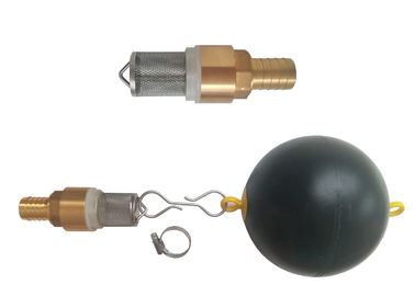 quality Kit en laiton de tuyau d'aspiration avec le clapet anti-retour, la bride et la boule de flottement factory